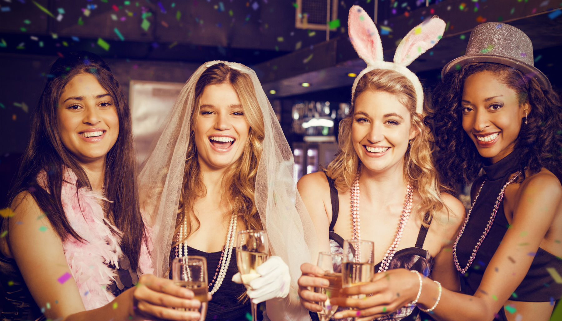 Shutterstock. girls-at-a-Bachelorette-party. 