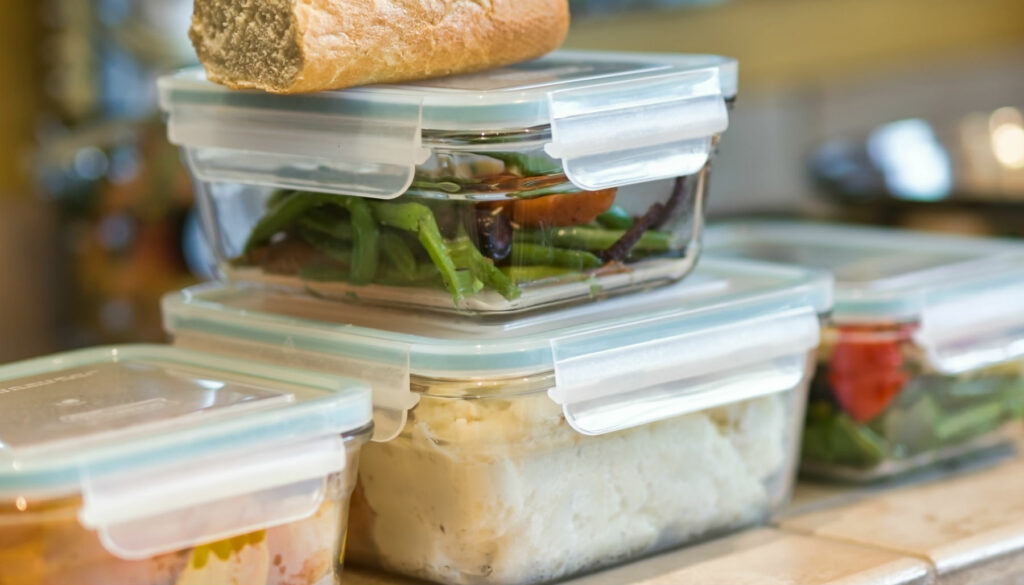 clear food containers