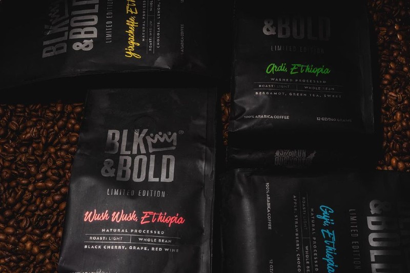 blk and bold coffee