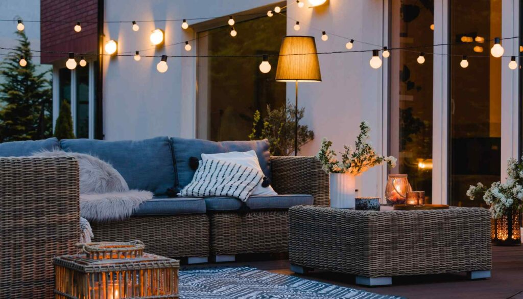 cute outdoor space