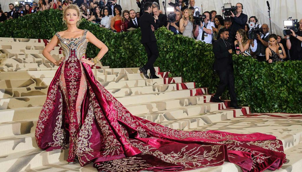 Blake Lively at the Metropolitan Museum of Art Costume Institute Gala 2018