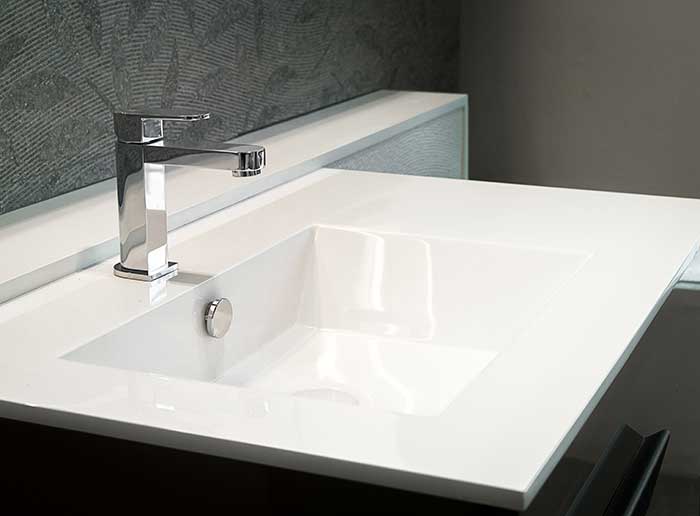 modern bathroom faucet and sink