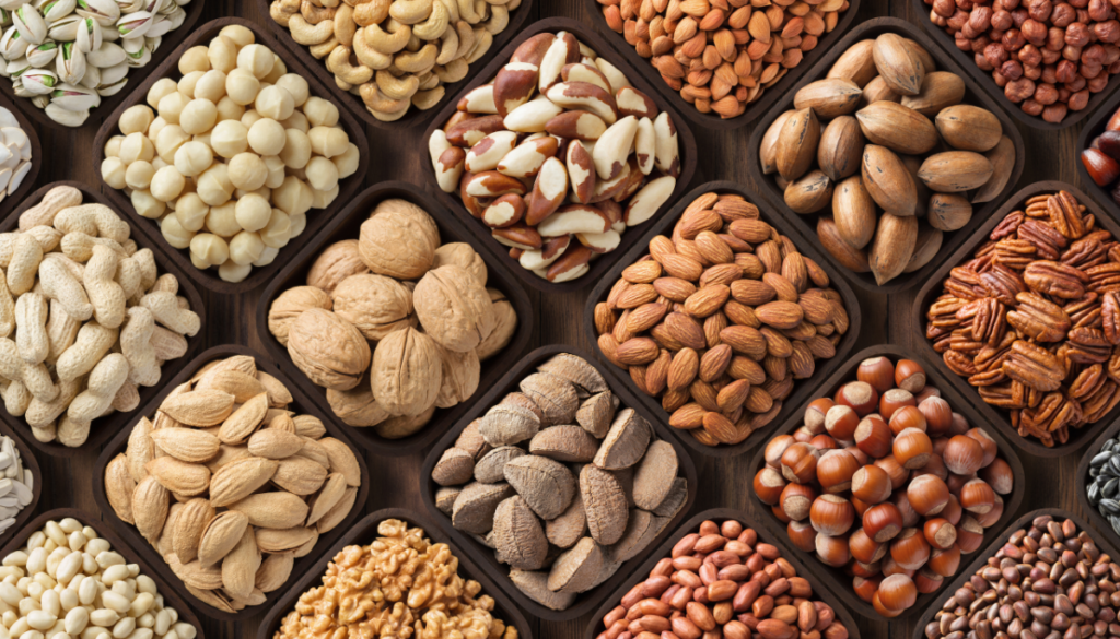 Varieties of nuts