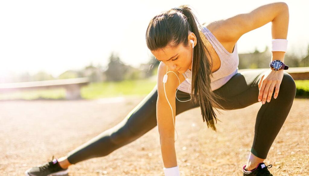 stretching before workout