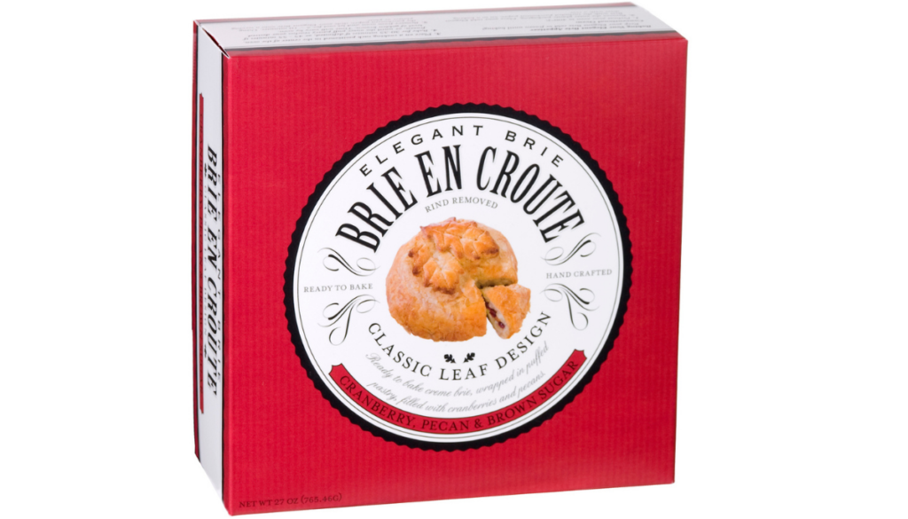 Elegant's brie-en-croute box