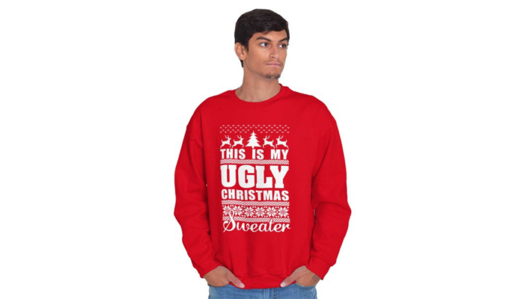 This is my ugly Christmas sweater sweatshirt