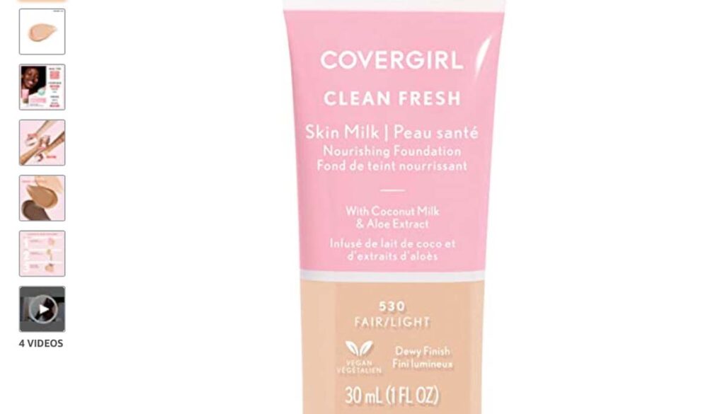 covergirl clean fresh skin milk