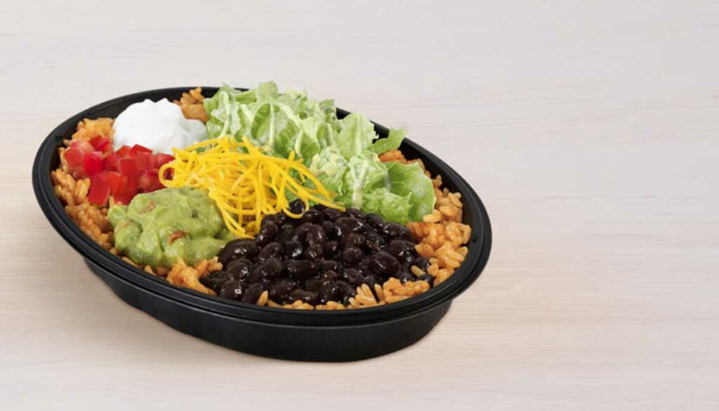 Taco Bell Power Menu Bowl Veggie