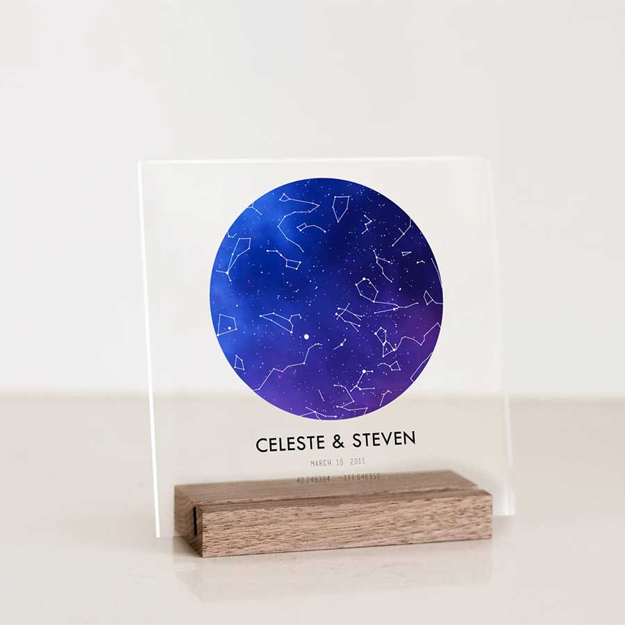 personalized star map