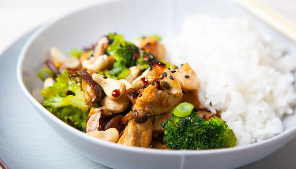 chicken and broccoli stir-fry