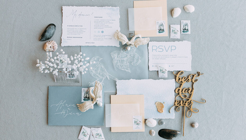 Elaborate wedding invitations