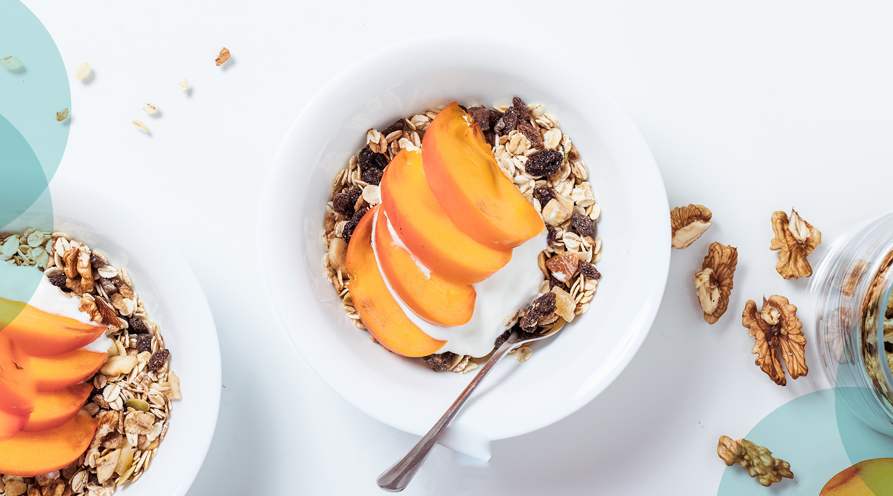 Granola and fruit