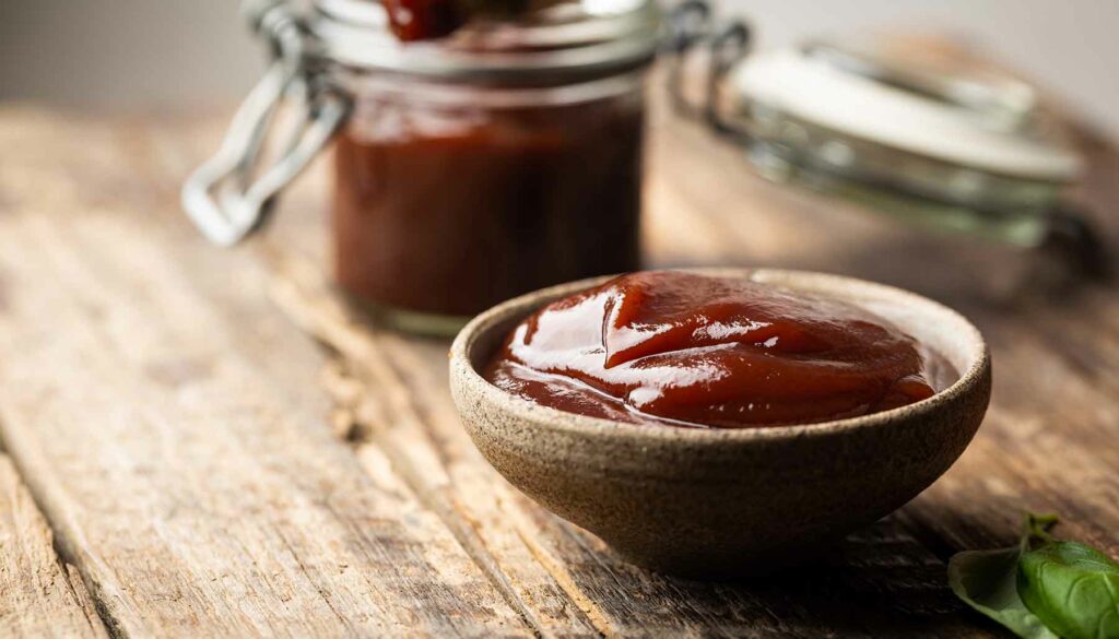  bowl of barbecue sauce