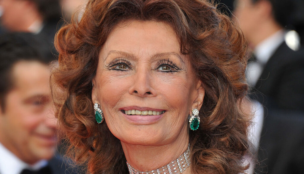 CANNES, FRANCE - MAY 24, 2014: Sophia Loren at the gala awards ceremony at the 67th Festival de Cannes.