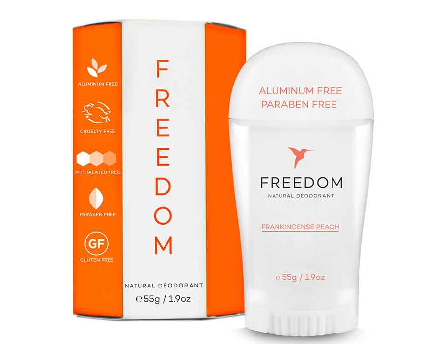 Freedom natural deodorant