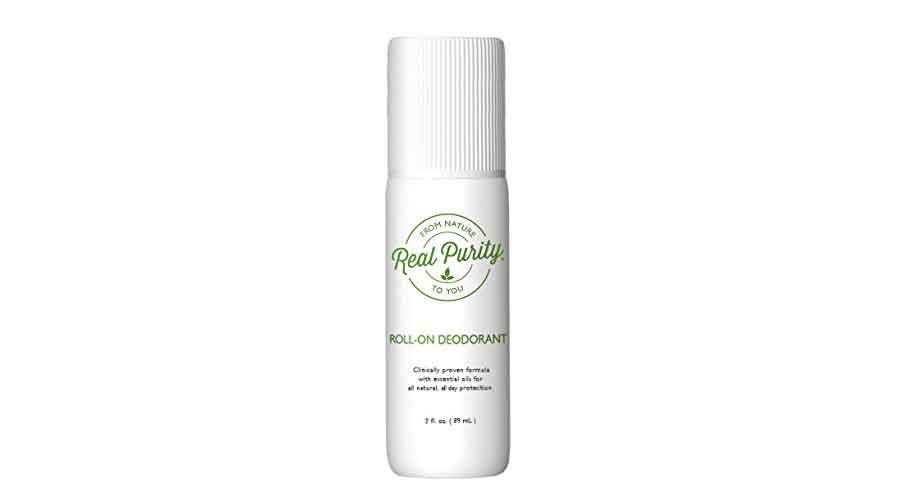 Real Purity roll-on deodorant