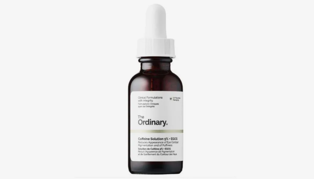 The Ordinary Caffeine Solution bottle