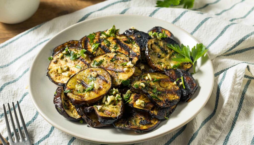 grilled eggplant