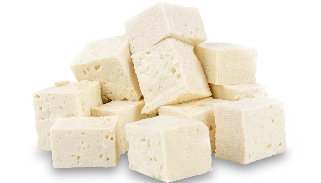 tofu cubes