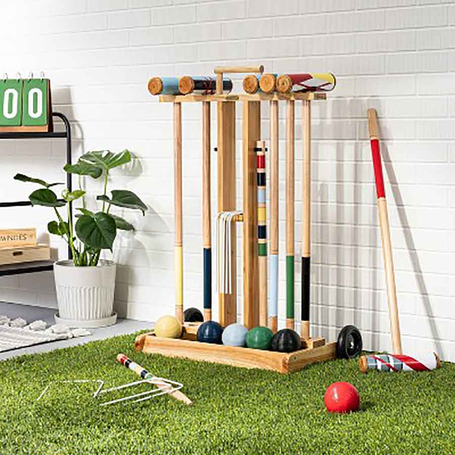 Croquet Lawn Game Set