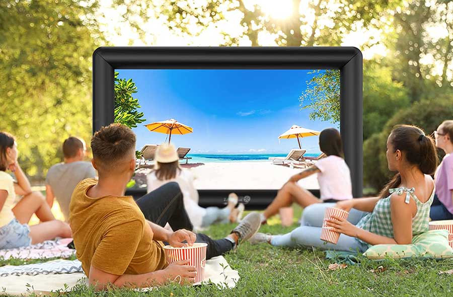 inflatable movie screen