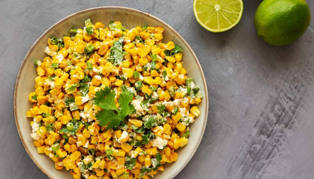 Mexican Street Corn Salad (Esquites)