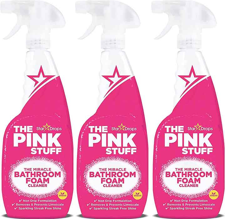 The Pink Stuff Miracle Bathroom Foam Cleaner