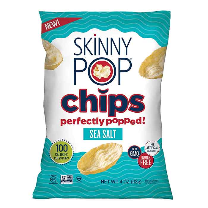 SkinnyPop Sea Salt Popped Chips