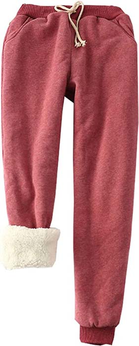 Extra Warm Fleece Lined Sweatpants