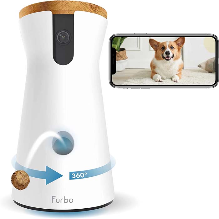 Furbo dog camera that tosses treats