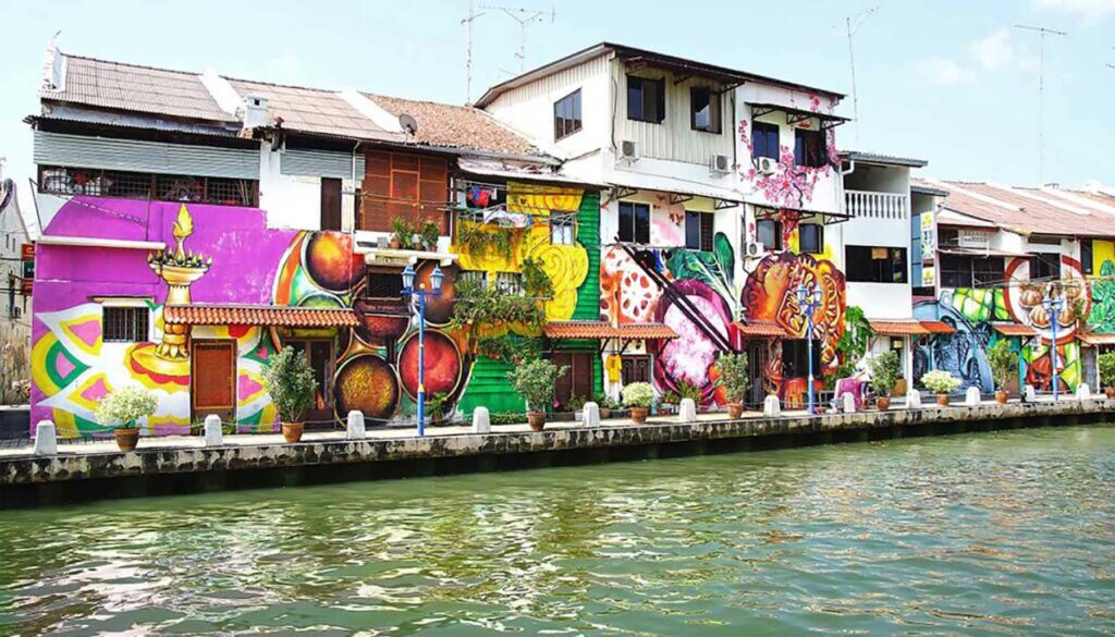 street art in Melaka (Malacca), Malaysia