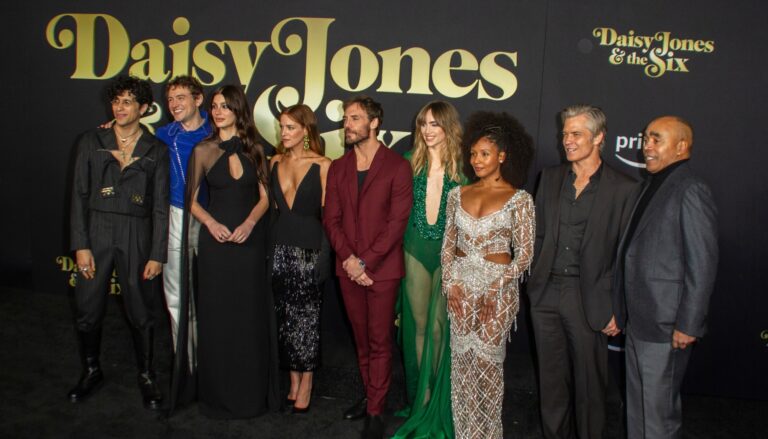 the cast of Daisy Jones and the Six